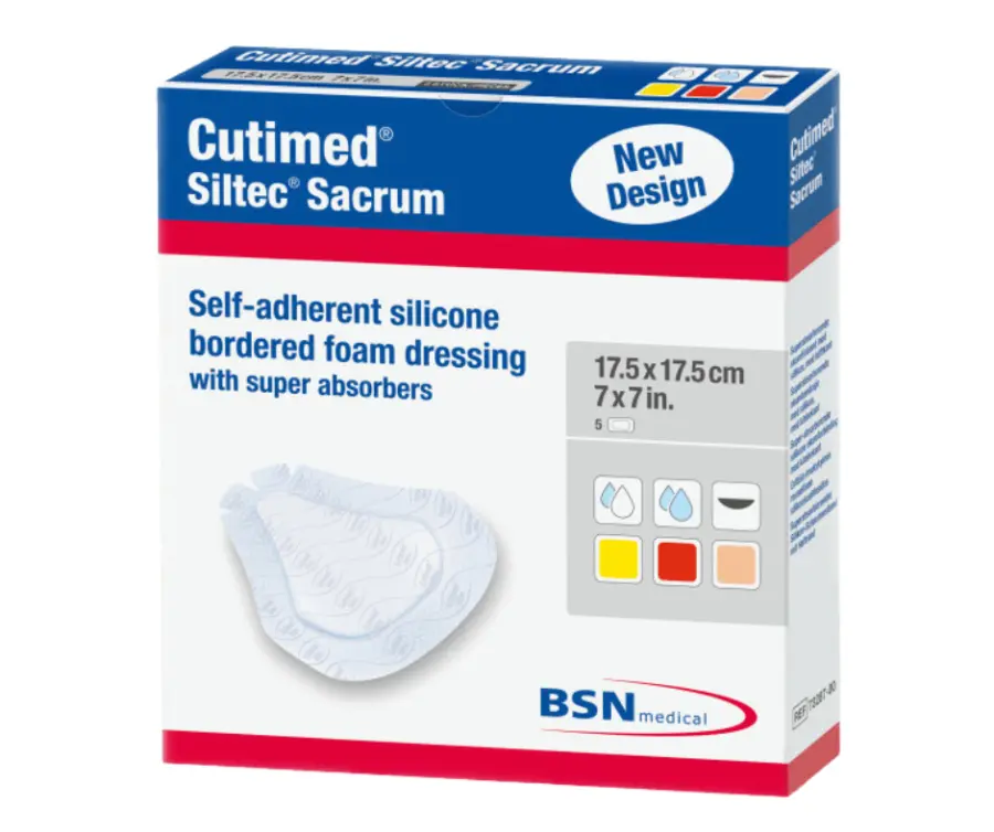 13751-cutimed siltec sacrum neadhesivni penove kryti 17.5x17.5cm 5ks